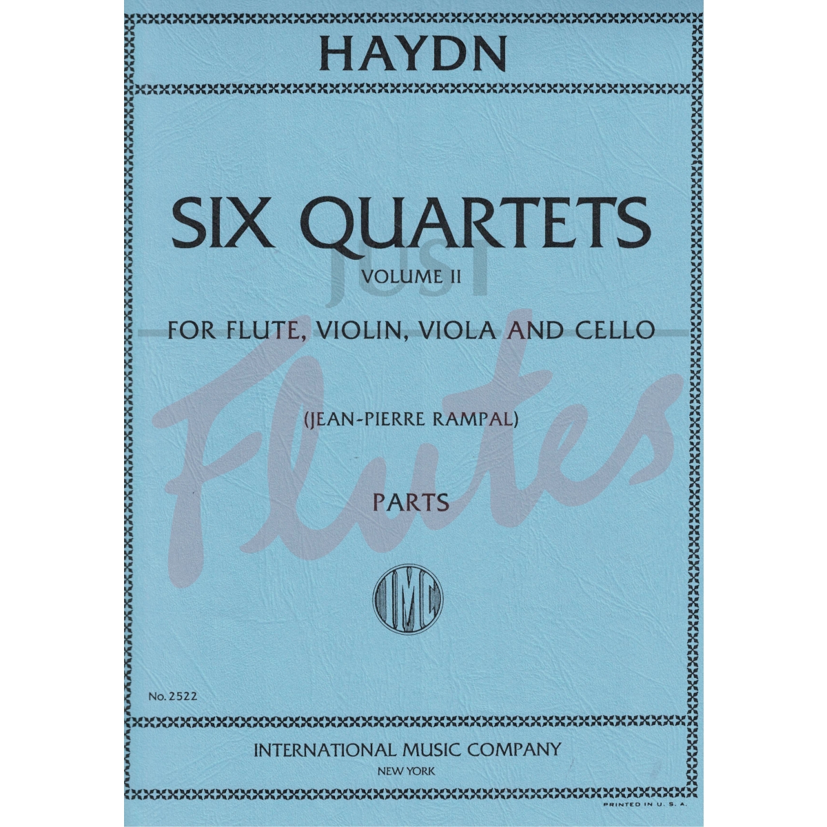 Six Quartets for Flute and String Trio