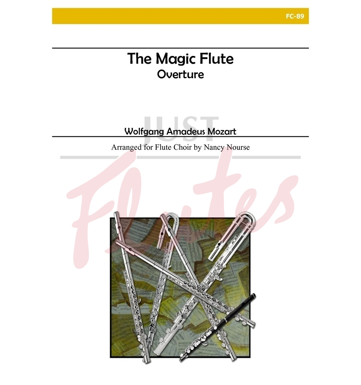 The Magic Flute Overture for Flute Choir
