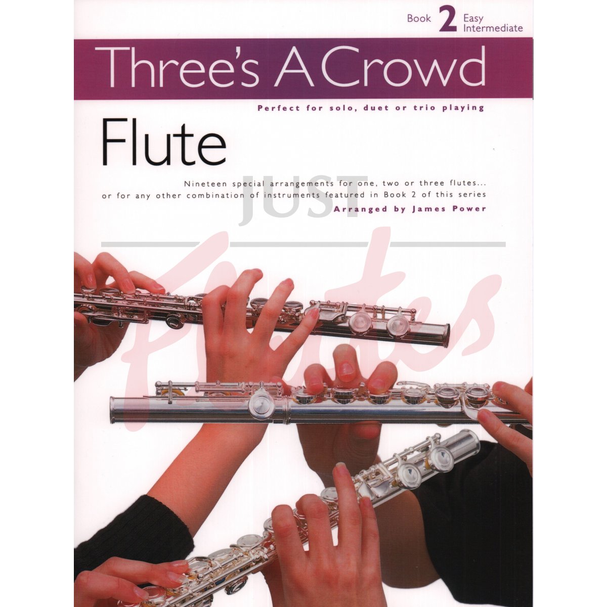 Three&#039;s a Crowd Book 2 for Three Flutes