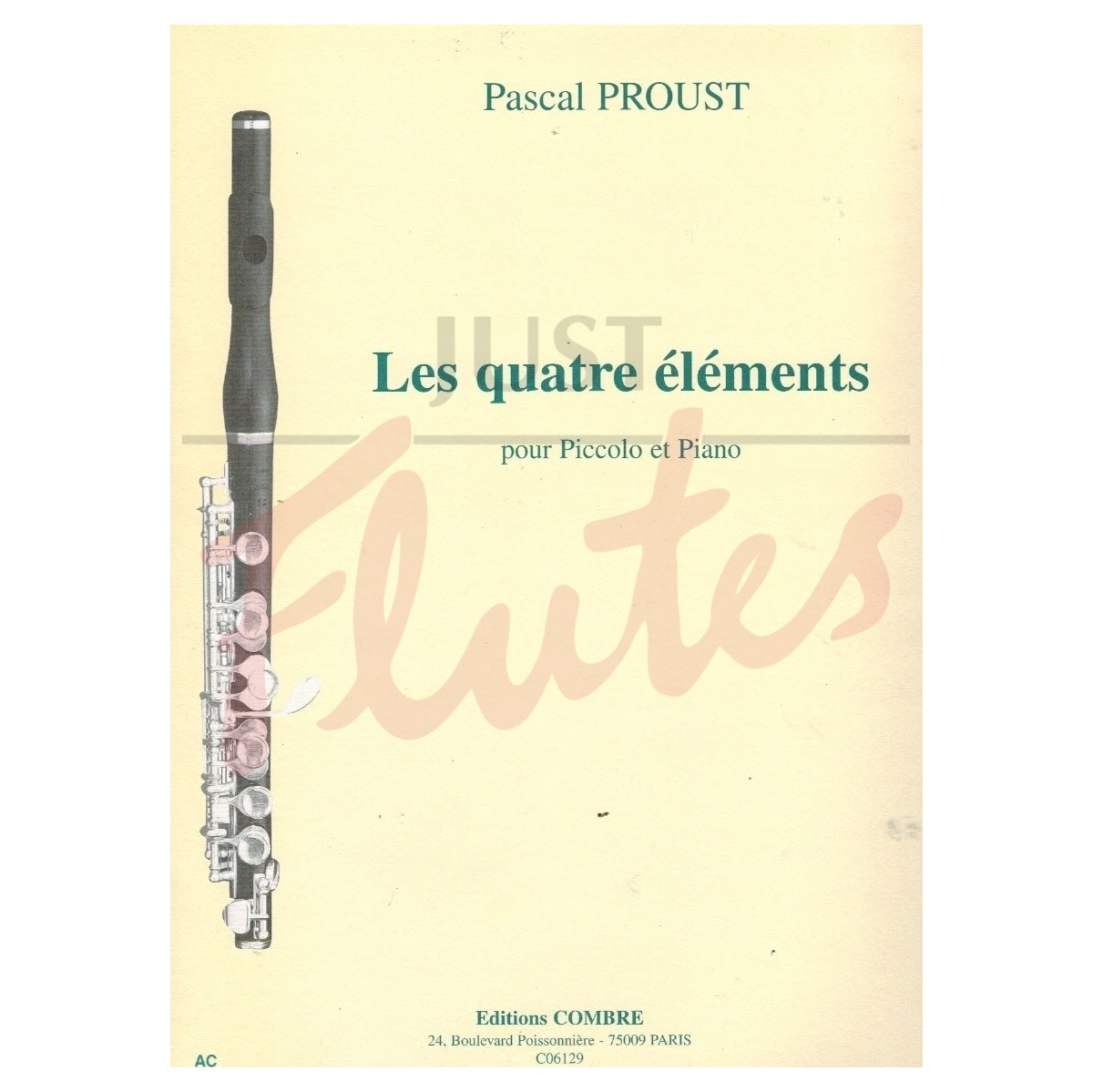 Les Quatre Elements for Piccolo and Piano