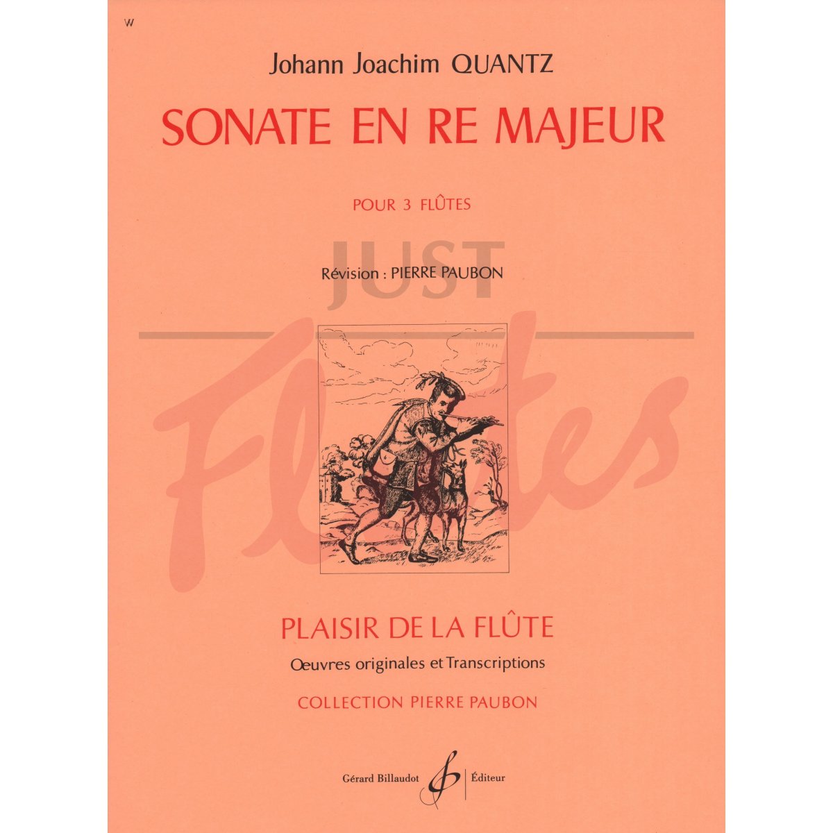 Sonata in D major for Three Flutes