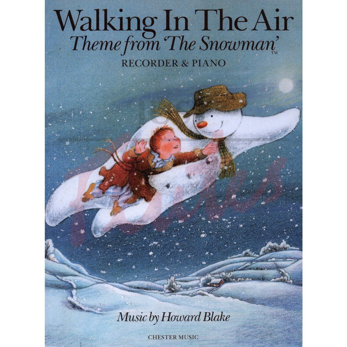 Walking In The Air for Recorder and Piano