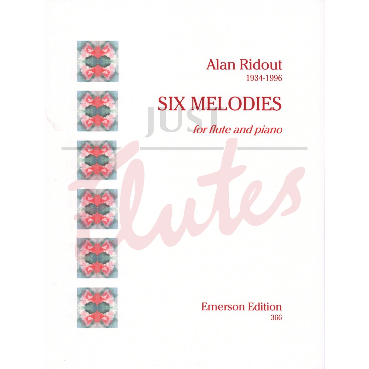 Six Melodies for Flute and Piano