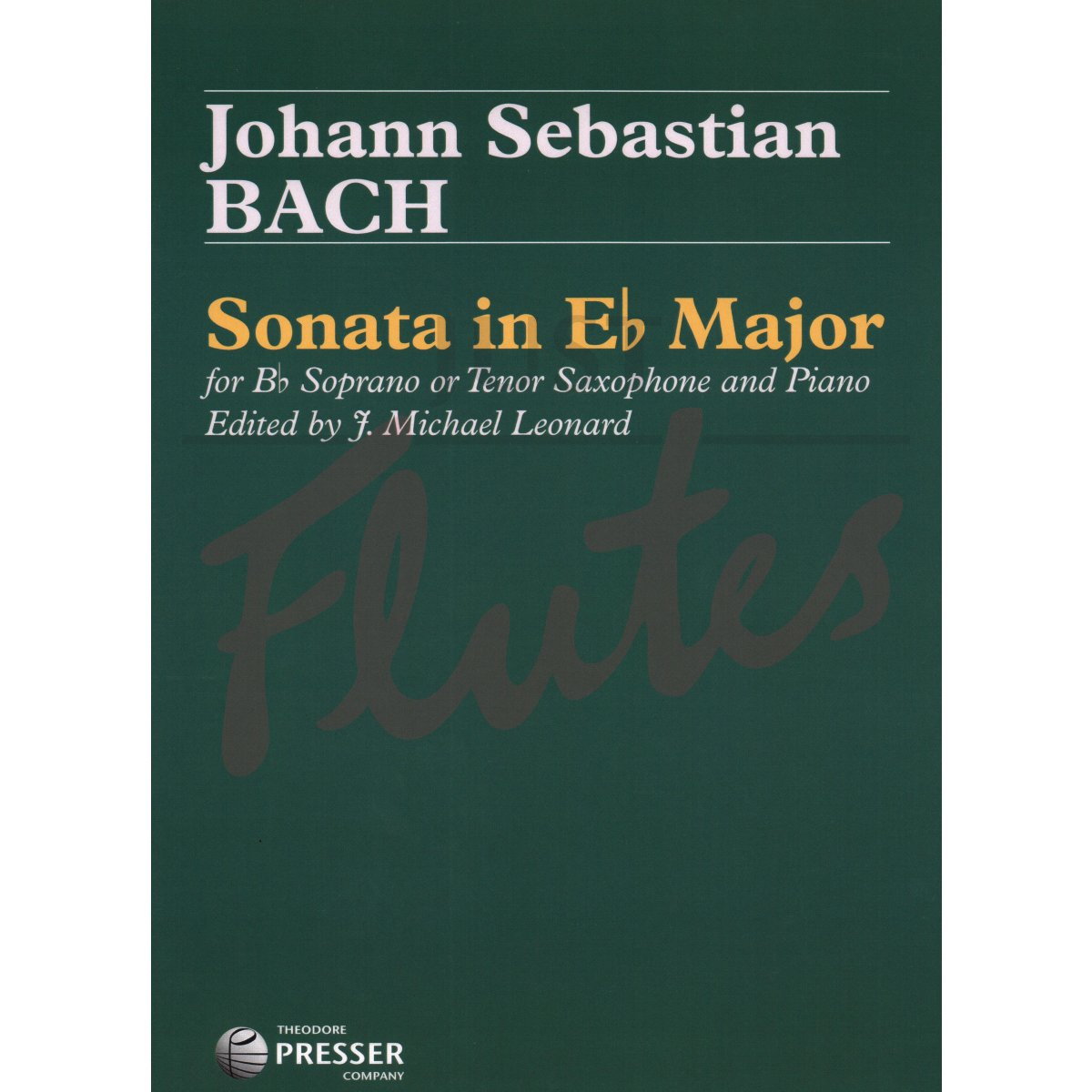 Sonata in Eb for Soprano or Tenor Saxophone and Piano