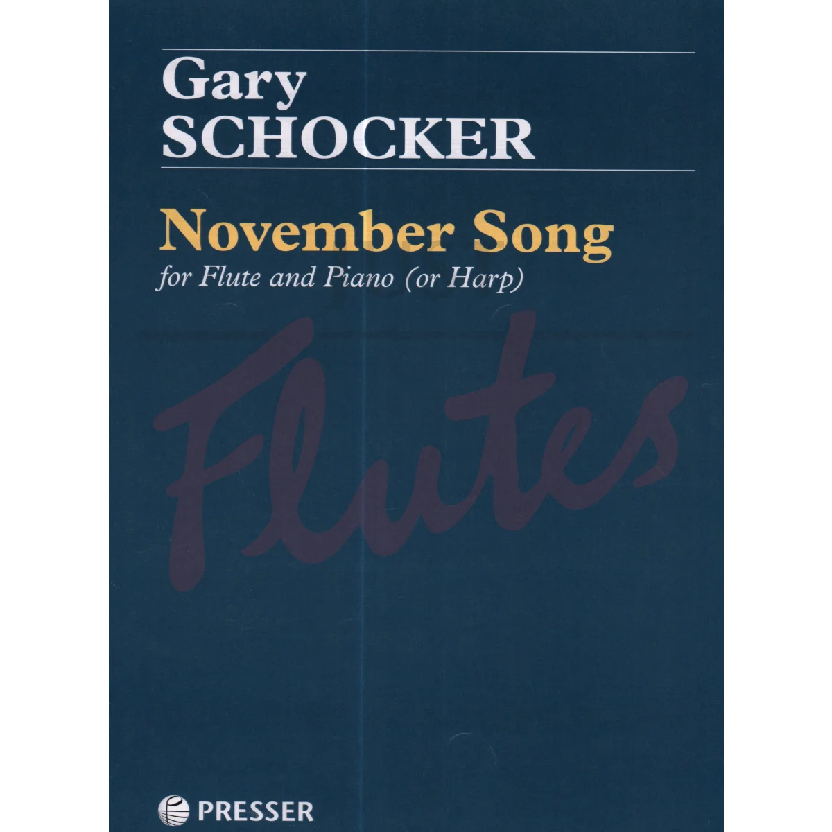November Song for Flute and Piano (or Harp)
