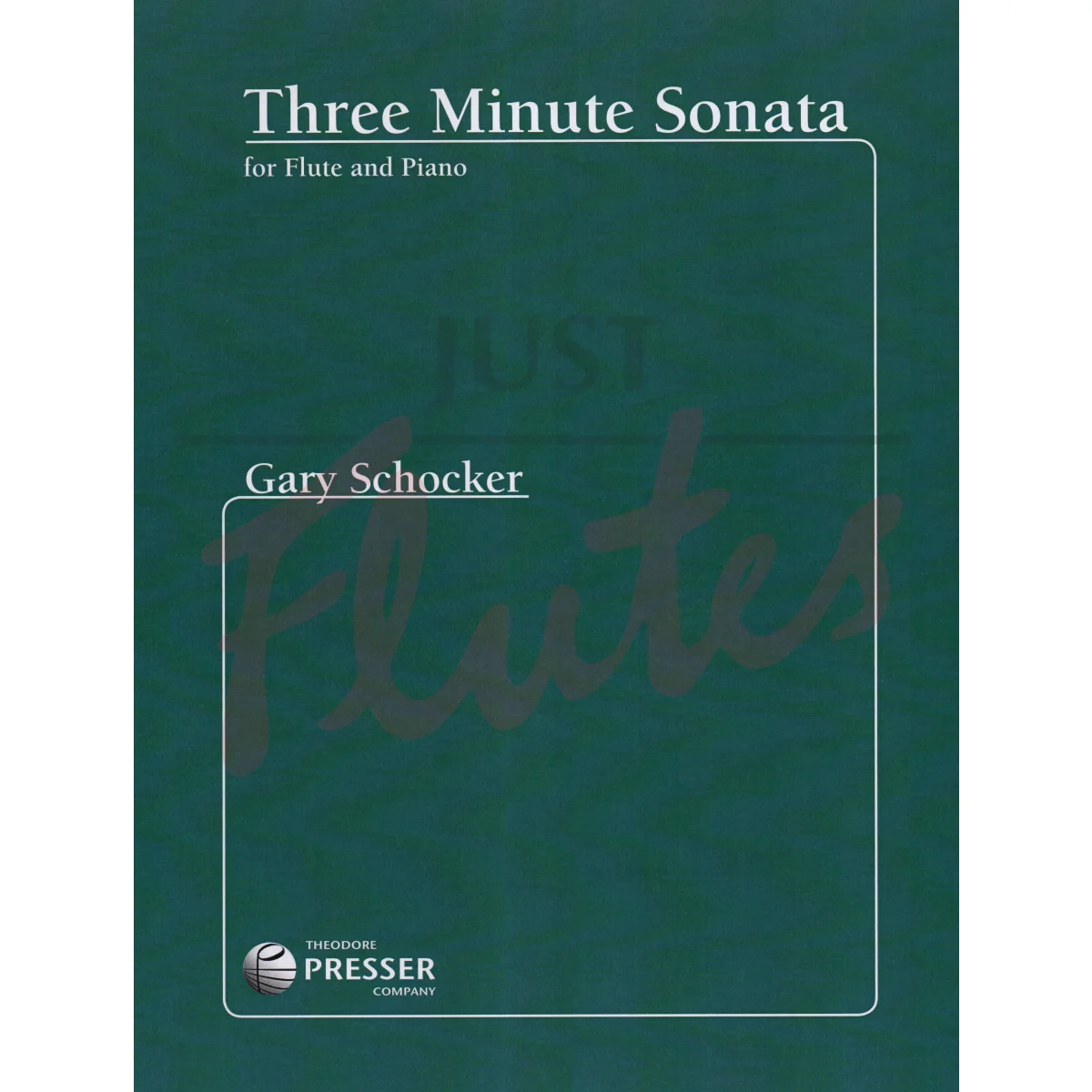 Three Minute Sonata for Flute and Piano