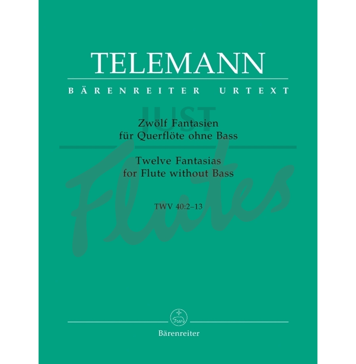 Twelve Fantasias for Flute without Bass