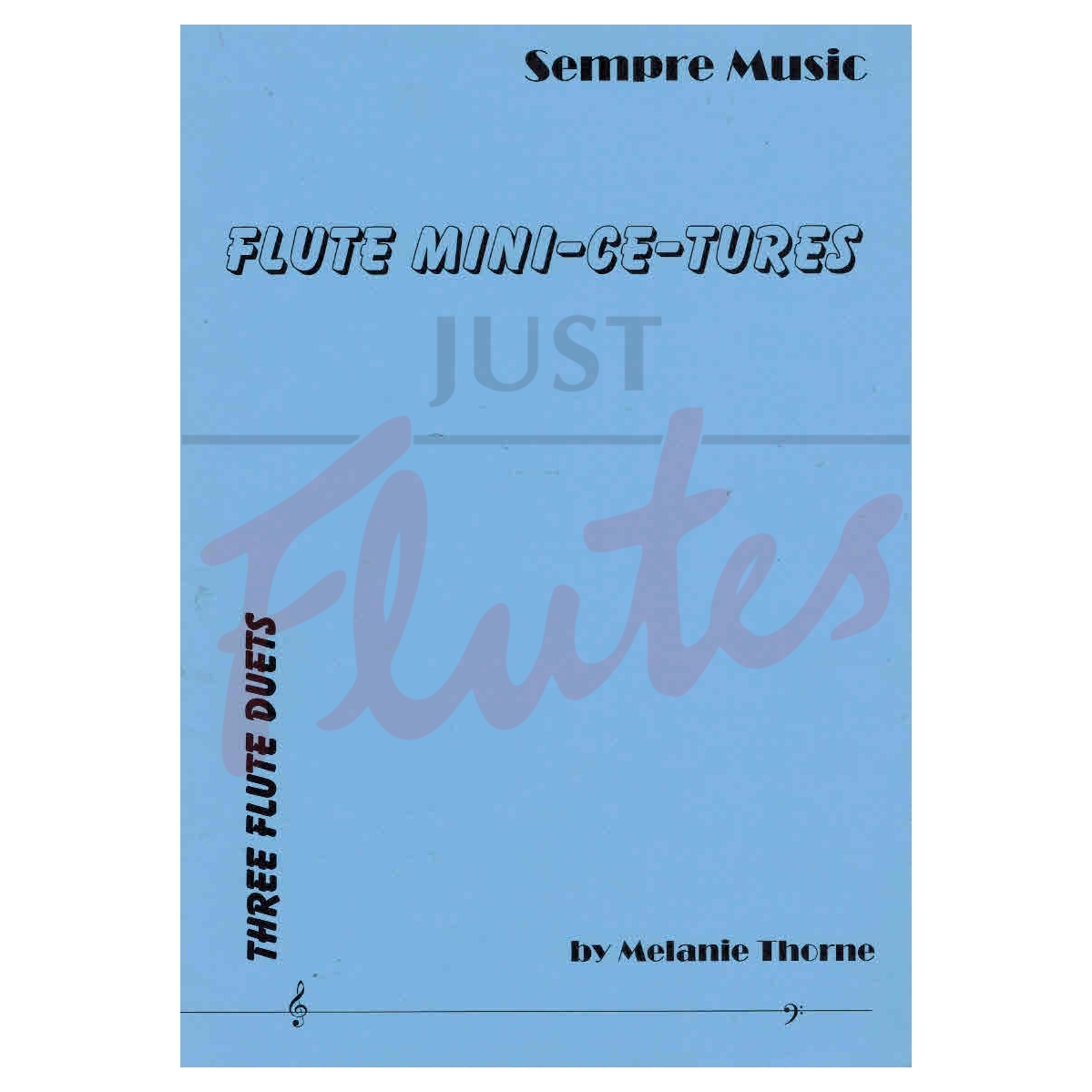 Flute Mini-ce-tures for Two Flutes