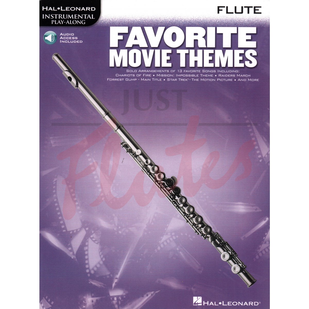 Favorite Movie Themes Play-Along for Flute