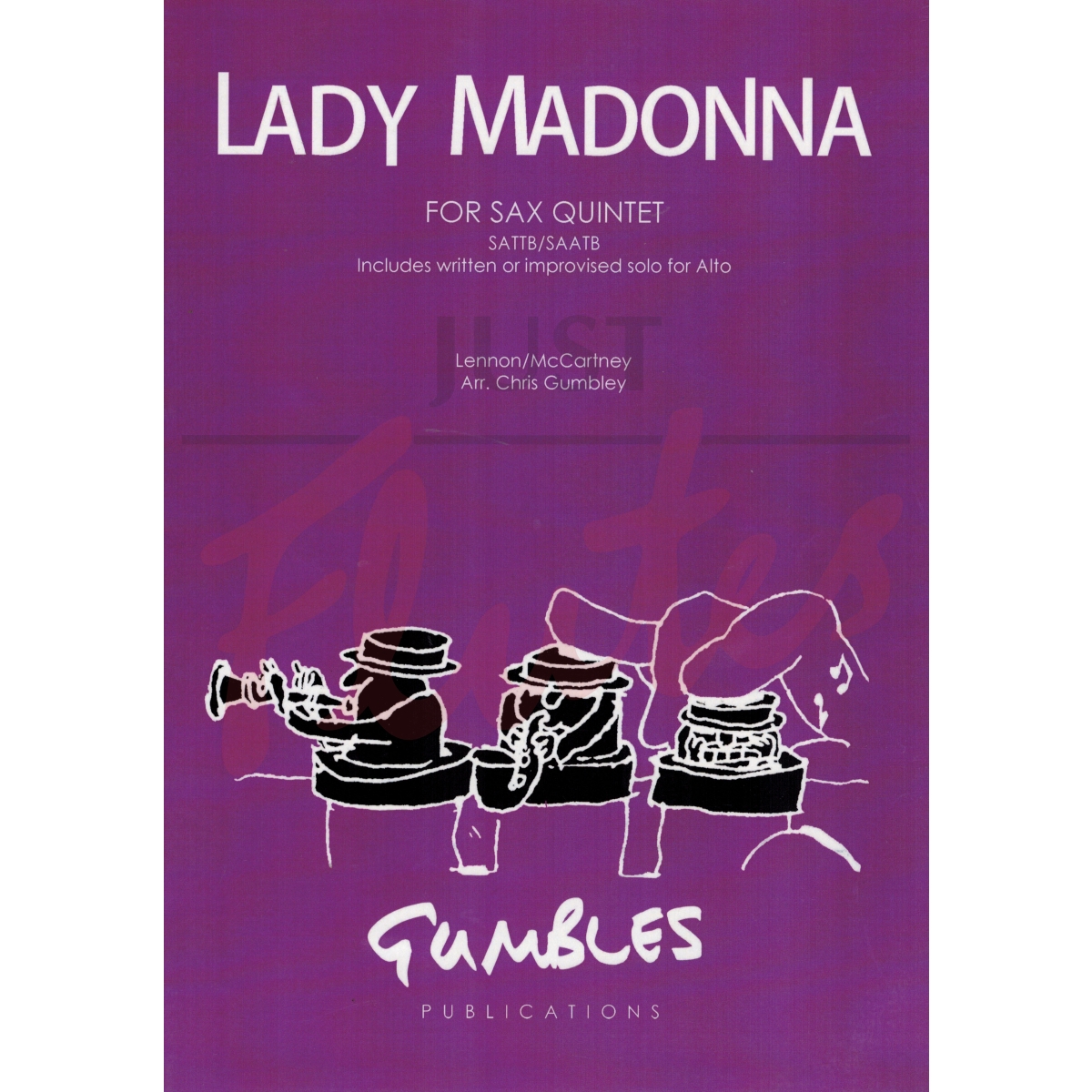 Lady Madonna for Sax Quintet