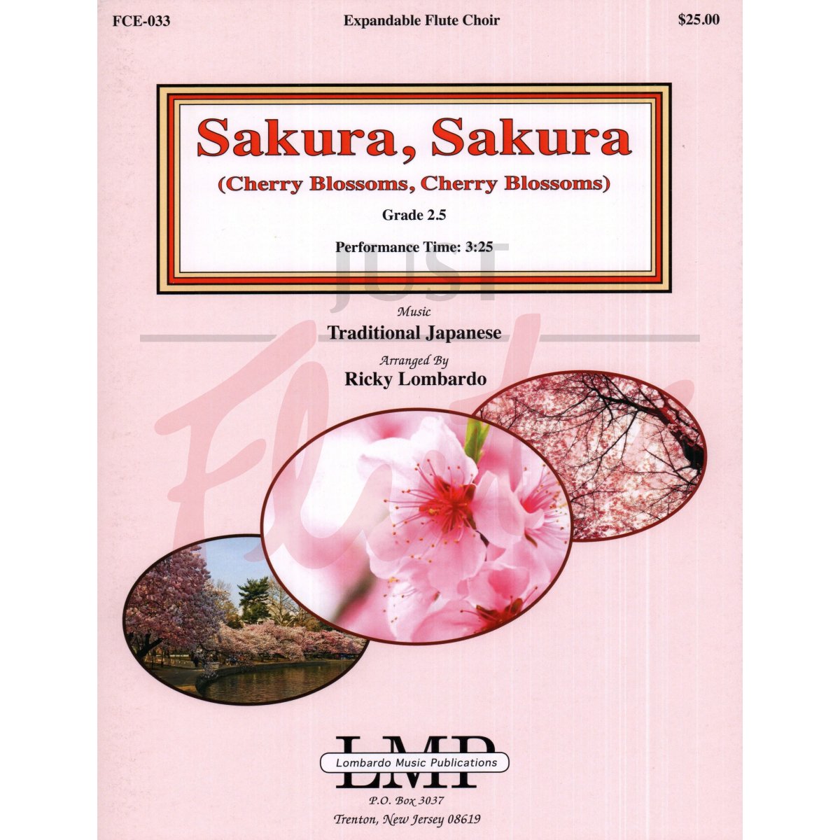 Sakura, Sakura (Cherry Blossoms,Cherry Blossoms) for Expandable Flute Choir