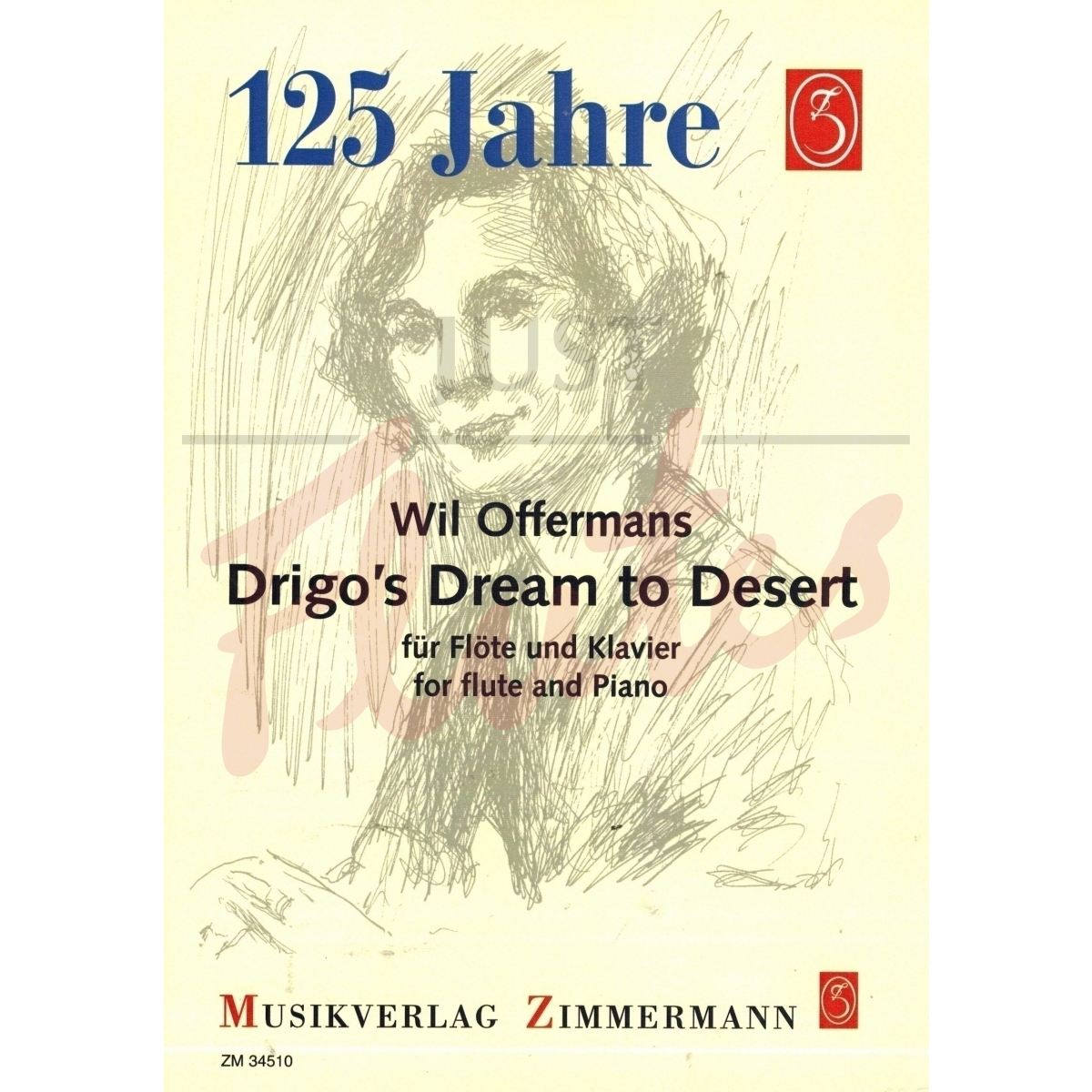 Drigo&#039;s Dream to Desert for Flute and Piano