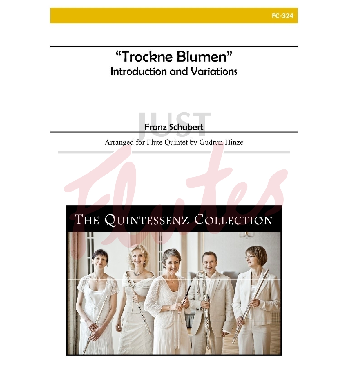 Introduction and Variations on &#039;Trockne Blumen&#039; for Flute Quintet