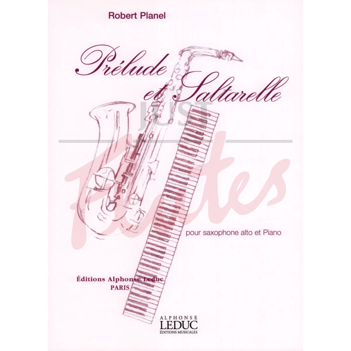 Prelude et Saltarelle for Alto Saxophone and Piano