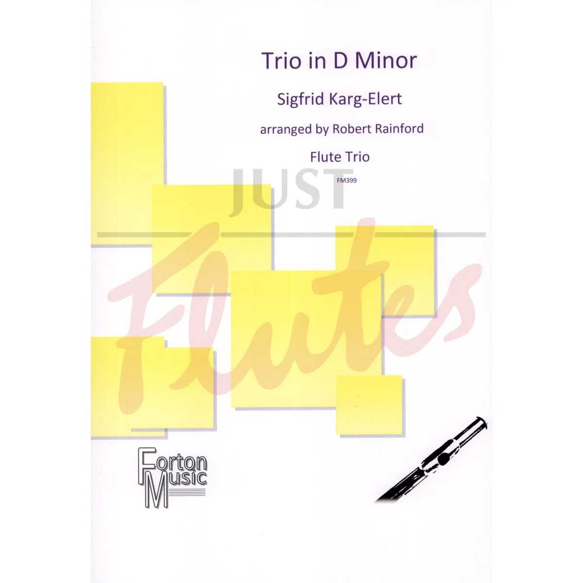 Trio in D minor for Flute Trio