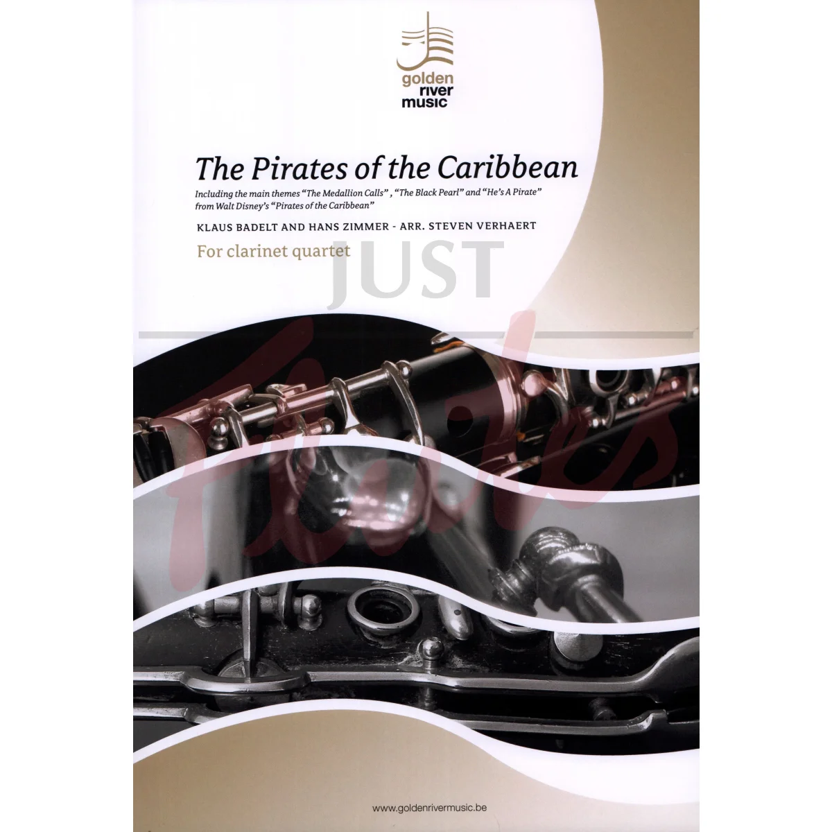 The Pirates of the Caribbean for Clarinet Quartet