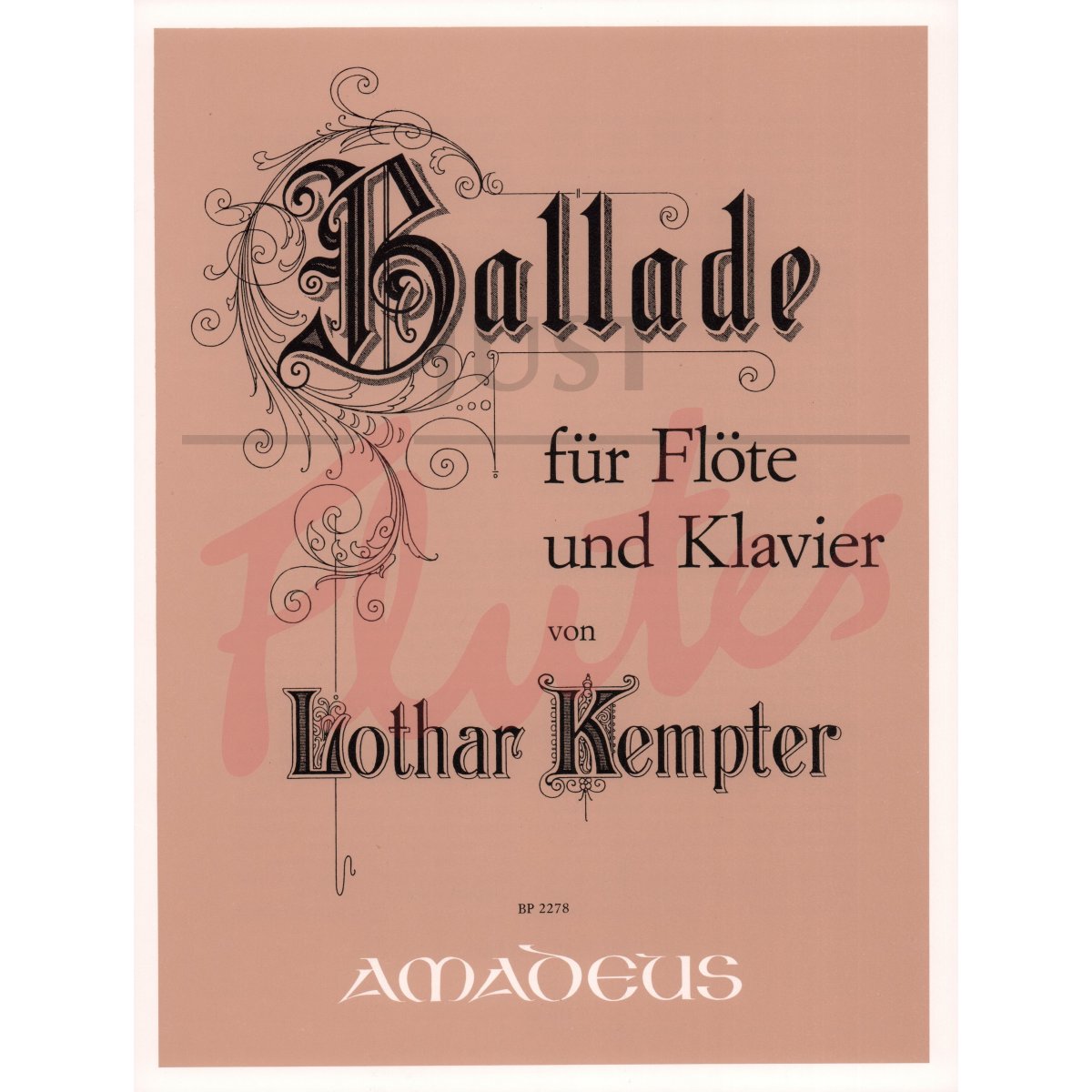 Ballade for Flute and Piano