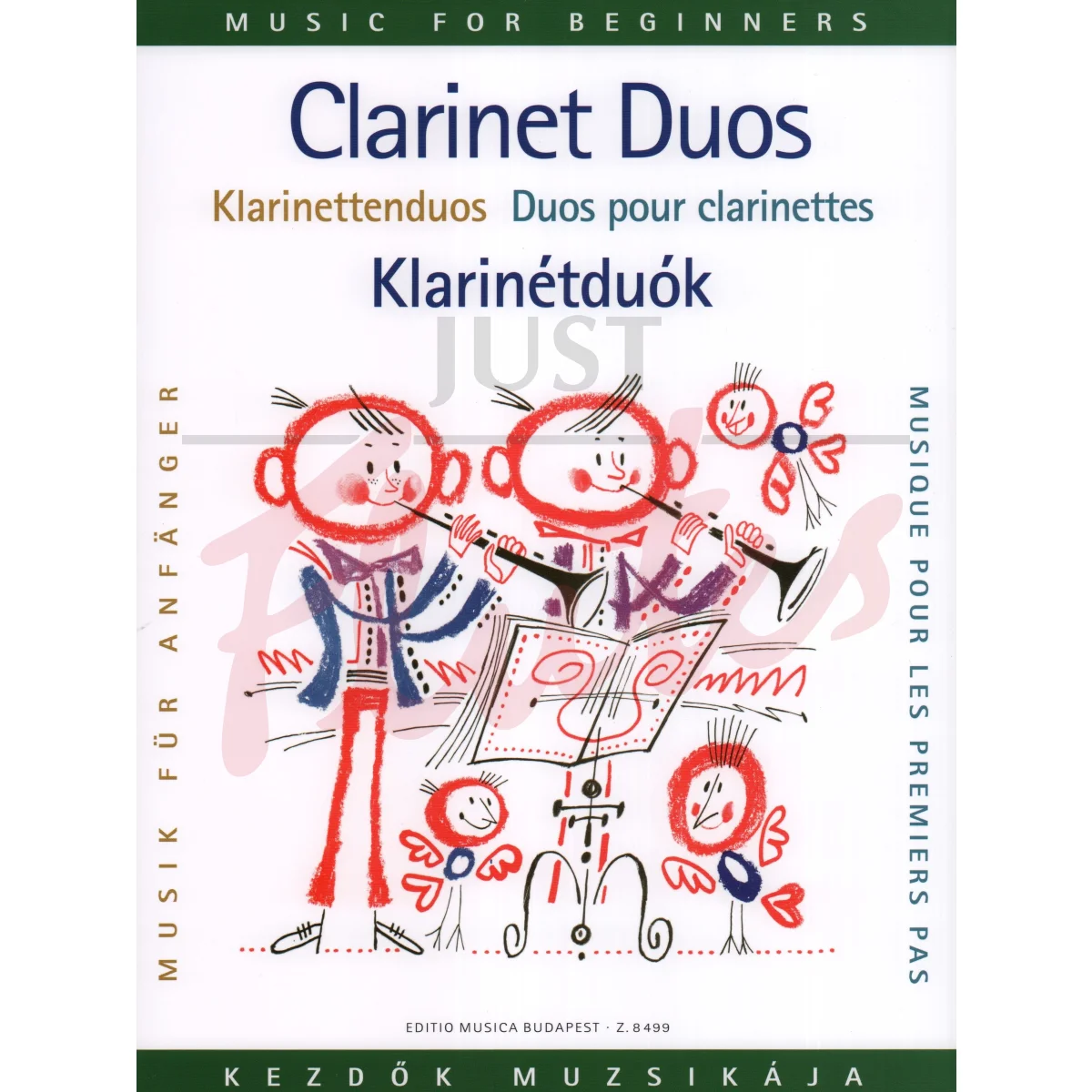 Clarinet Duos for Beginners