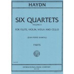 Image links to product page for Six Quartets for Flute and String Trio, Vol 2
