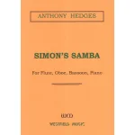 Image links to product page for Simon's Samba for Flute, Oboe, Bassoon and Piano