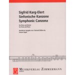 Image links to product page for Sinfonische Kanzone for Flute and Piano, Op114