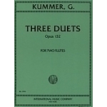 Image links to product page for Three Duets for Two Flutes, Op. 132