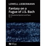 Image links to product page for Fantasy on a Fugue by JS Bach for Woodwind Quintet and Piano, Op27