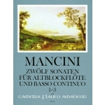 Image links to product page for Twelve Sonatas for Flute and Basso Continuo, Nos 1-3