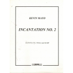 Image links to product page for Incantation No 2 for Alto Flute, Viola and Harp
