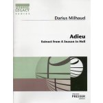 Image links to product page for Adieu: Extract from A Season in Hell