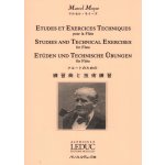 Image links to product page for Etudes et Exercices Techniques for Flute