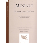 Image links to product page for Rondo in D major for flute and piano, K184