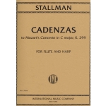 Image links to product page for Cadenzas for Flute and Harp Concerto in C major, KV299 