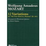 Image links to product page for 12 Variations on 'Ah! Vous dirai-je, Maman' [Wind Quintet], K265