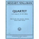 Image links to product page for Quartet in D major K311 (K284c) arranged for Flute, Violin, Viola and Cello, K311