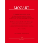 Image links to product page for Sinfonia Concertante in E flat major (reconst KV297 - fl ob hn bsn)