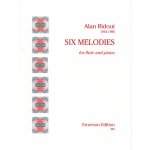 Image links to product page for Six Melodies for Flute and Piano