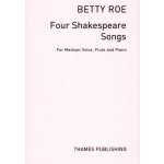 Image links to product page for Four Shakespeare Songs for Medium Voice, Flute and Piano