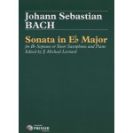 Image links to product page for Sonata in Eb for Soprano or Tenor Saxophone and Piano, BWV1031