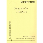 Image links to product page for Puttin' on the Ritz for Saxophone Sextet