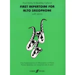Image links to product page for First Repertoire for Alto Saxophone and Piano