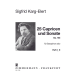 Image links to product page for 25 Caprices & Sonatas Book 1, Op153