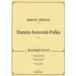 Image links to product page for Damen-Souvenir Polka arranged for Wind Quintet, Op236