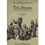 Image links to product page for Trio in A minor from Essercizii Musici for Flute or Recorder, Violin, Guitar and Cello, TW42 a4