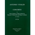 Image links to product page for Concerto in G minor for Flute, Violin, Bassoon and Basso Continuo, RV106