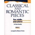 Image links to product page for Classical & Romantic Pieces for Violin, Book 1