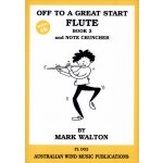 Image links to product page for Off to a Great Start Flute Book 2 and Note Cruncher (includes CD)
