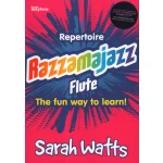 Image links to product page for Razzamajazz Repertoire for Flute and Piano (includes Online Audio)