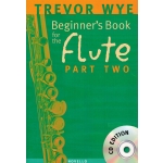 Image links to product page for Beginner's Book for the Flute, Part Two (includes CD)
