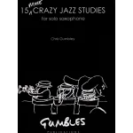 Image links to product page for 15 More Crazy Jazz Studies for Solo Saxophone